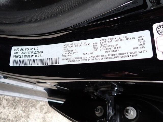 used 2022 Ram 1500 car, priced at $42,639