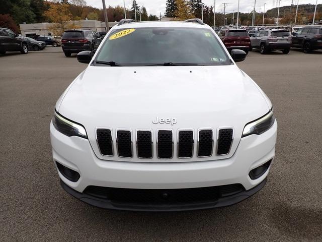 used 2022 Jeep Cherokee car, priced at $18,859