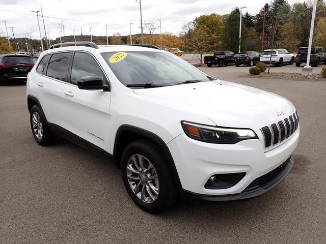 used 2022 Jeep Cherokee car, priced at $18,859