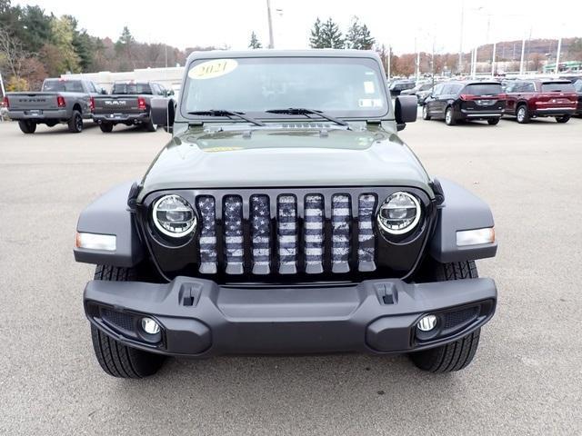 used 2021 Jeep Wrangler Unlimited car, priced at $29,055