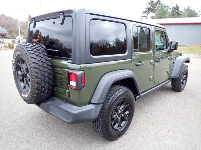 used 2021 Jeep Wrangler Unlimited car, priced at $29,055