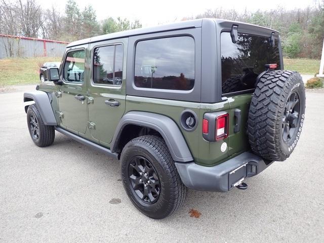 used 2021 Jeep Wrangler Unlimited car, priced at $29,055
