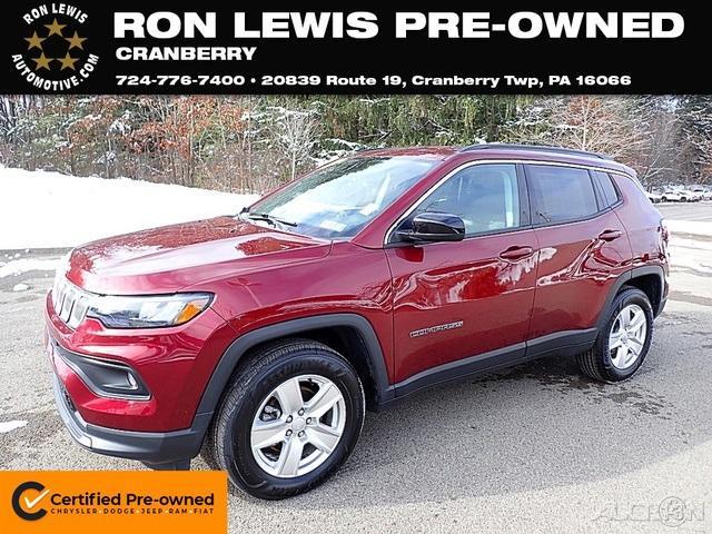 used 2022 Jeep Compass car, priced at $18,994