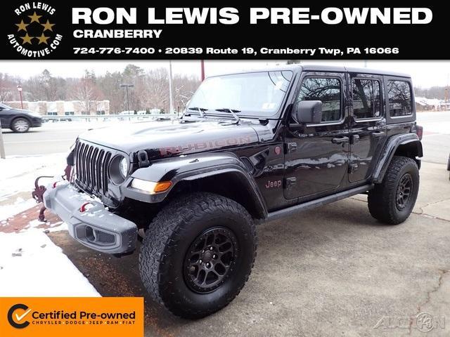 used 2022 Jeep Wrangler Unlimited car, priced at $34,756