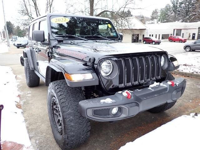 used 2022 Jeep Wrangler Unlimited car, priced at $34,756