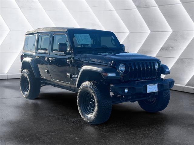 used 2020 Jeep Wrangler Unlimited car, priced at $24,477