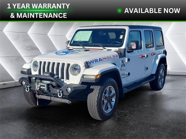 used 2018 Jeep Wrangler Unlimited car, priced at $27,477