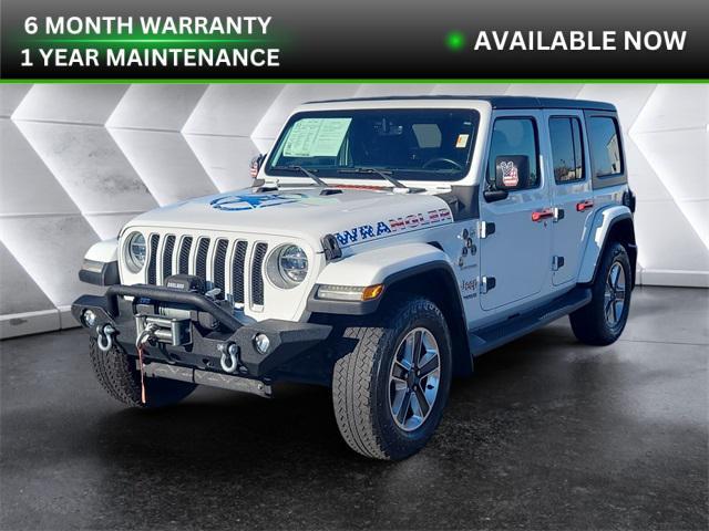 used 2018 Jeep Wrangler Unlimited car, priced at $27,477