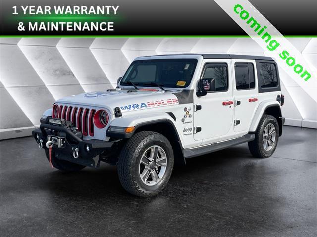 used 2018 Jeep Wrangler Unlimited car, priced at $27,977