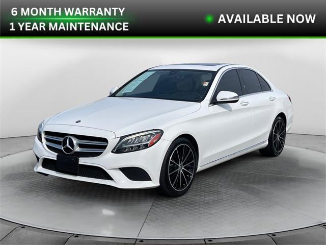 used 2021 Mercedes-Benz C-Class car, priced at $24,677