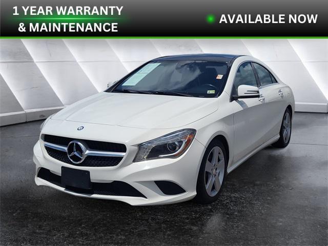 used 2015 Mercedes-Benz CLA-Class car, priced at $15,477