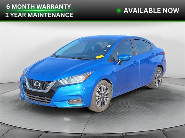 used 2021 Nissan Versa car, priced at $14,077