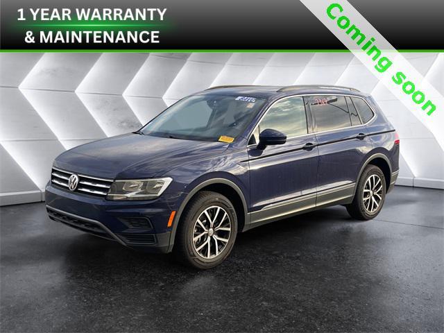 used 2021 Volkswagen Tiguan car, priced at $18,477