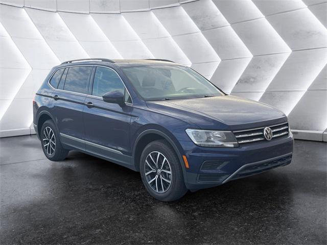 used 2021 Volkswagen Tiguan car, priced at $18,477