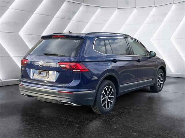 used 2021 Volkswagen Tiguan car, priced at $18,477