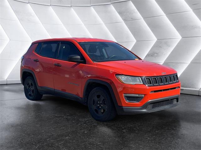 used 2021 Jeep Compass car, priced at $14,477