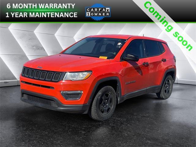 used 2021 Jeep Compass car, priced at $14,477