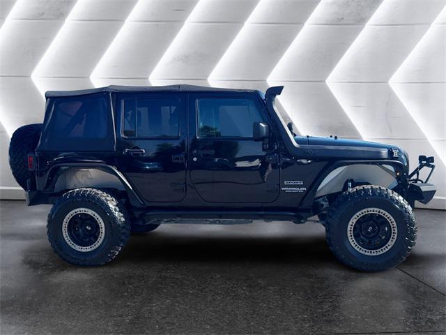 used 2017 Jeep Wrangler Unlimited car, priced at $25,977