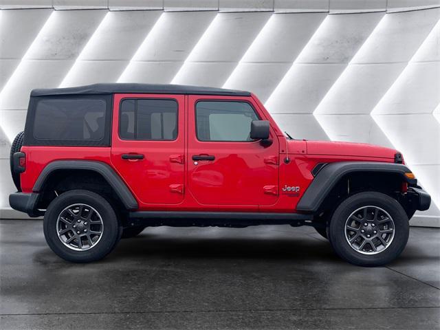 used 2019 Jeep Wrangler Unlimited car, priced at $23,477