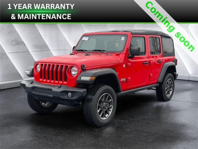 used 2019 Jeep Wrangler Unlimited car, priced at $23,477