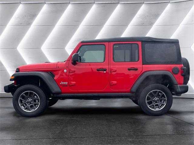 used 2019 Jeep Wrangler Unlimited car, priced at $23,477