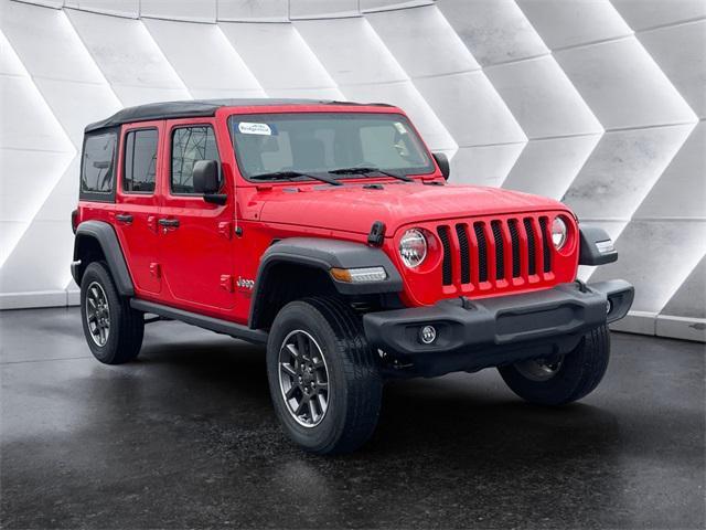 used 2019 Jeep Wrangler Unlimited car, priced at $23,477