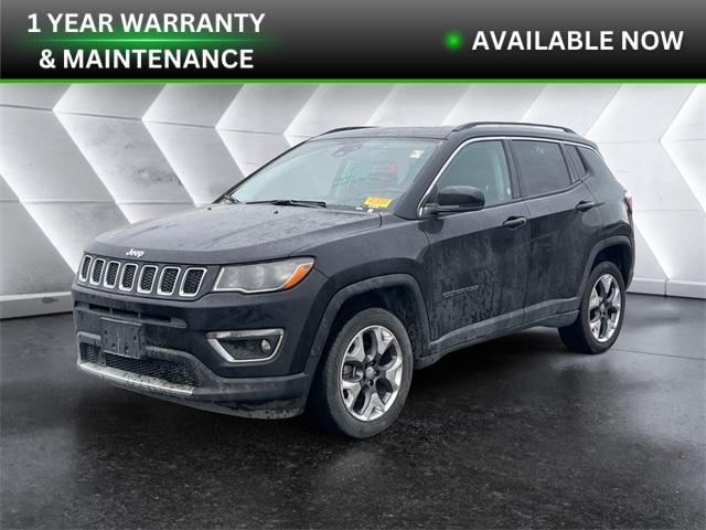 used 2021 Jeep Compass car, priced at $17,477