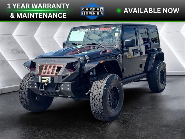 used 2018 Jeep Wrangler JK Unlimited car, priced at $27,977