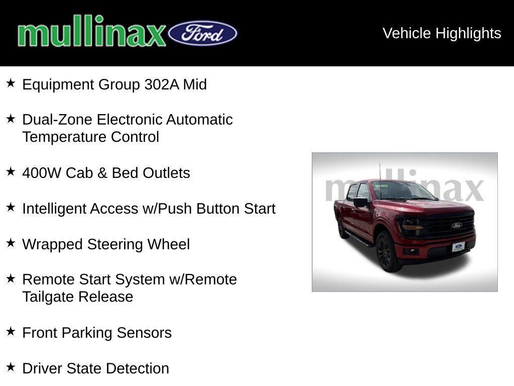 new 2025 Ford F-150 car, priced at $57,031