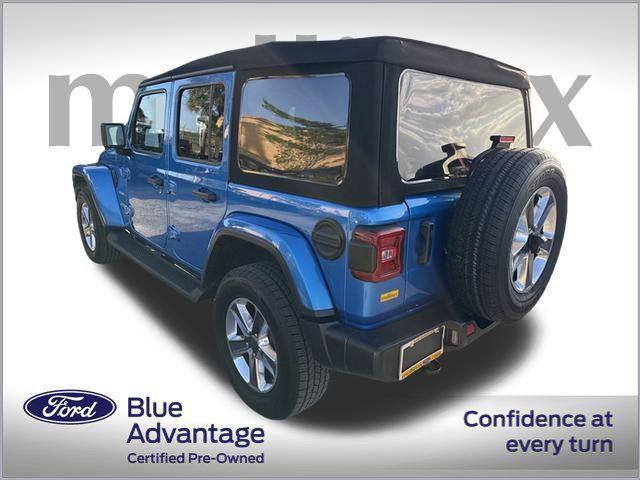 used 2022 Jeep Wrangler Unlimited car, priced at $31,901