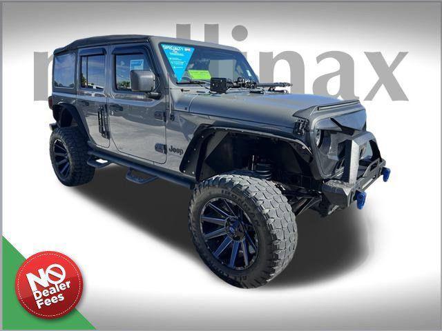 used 2021 Jeep Wrangler Unlimited car, priced at $25,901