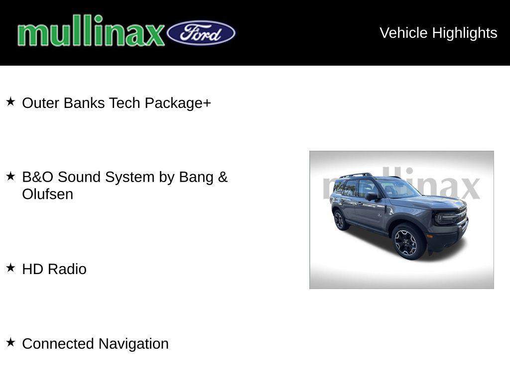 new 2025 Ford Bronco Sport car, priced at $40,082