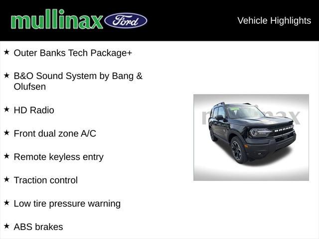 new 2025 Ford Bronco Sport car, priced at $39,356