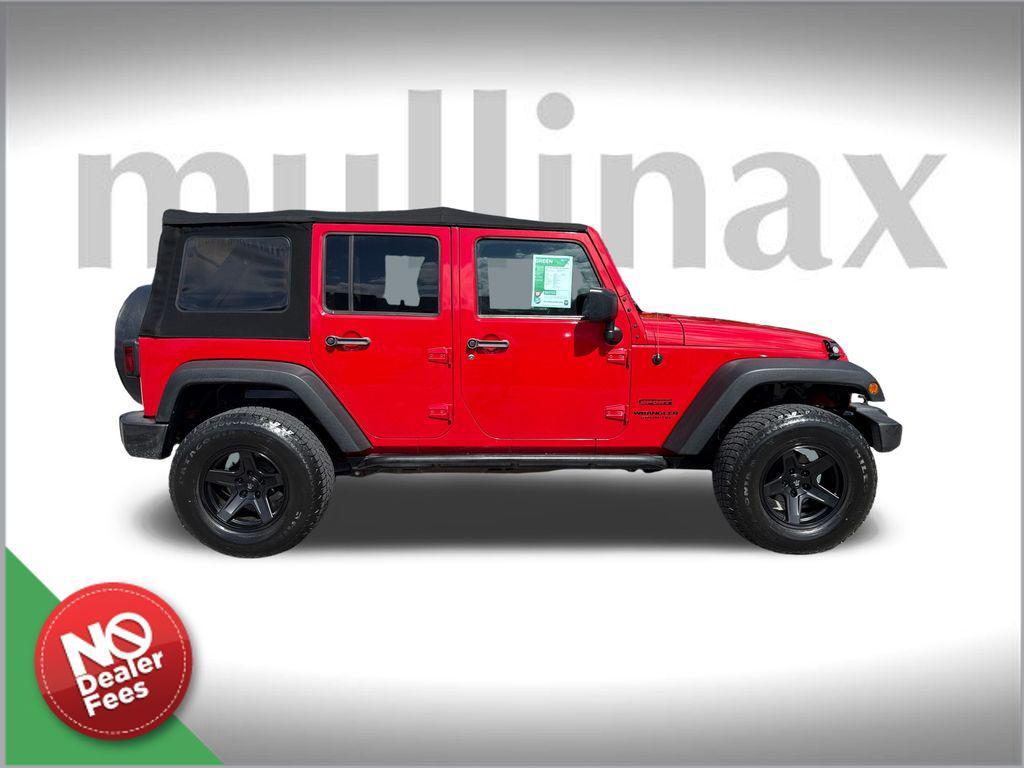 used 2016 Jeep Wrangler Unlimited car, priced at $20,900