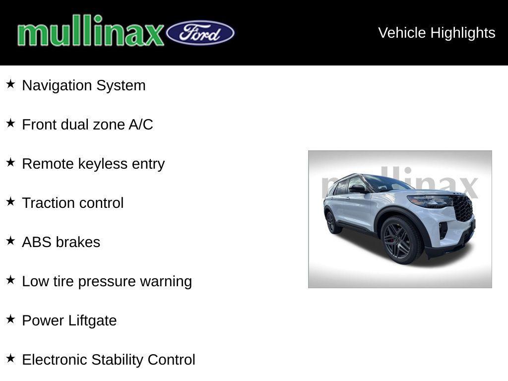 new 2026 Ford Explorer car, priced at $56,117
