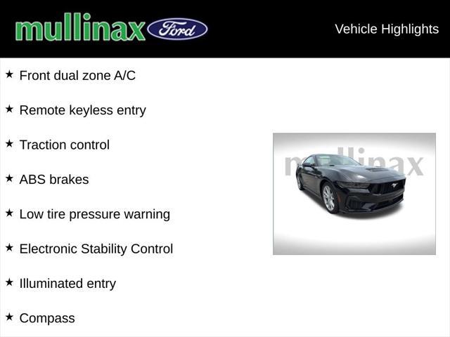 new 2025 Ford Mustang car, priced at $48,388