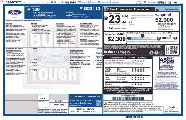 new 2025 Ford F-150 car
