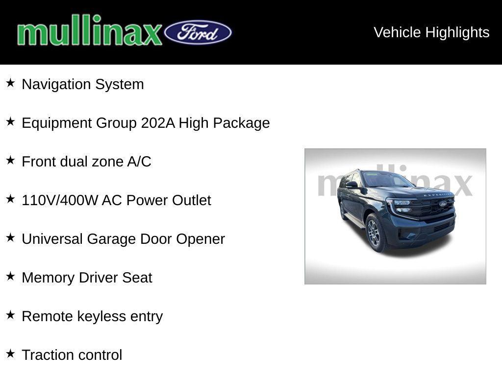 new 2025 Ford Expedition car, priced at $66,161