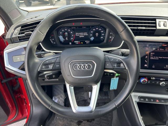 used 2022 Audi Q3 car, priced at $26,900