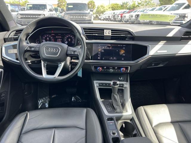 used 2022 Audi Q3 car, priced at $26,900