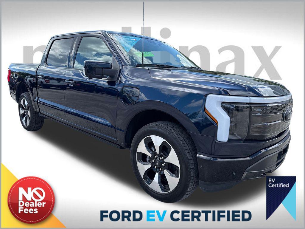 used 2023 Ford F-150 Lightning car, priced at $57,900