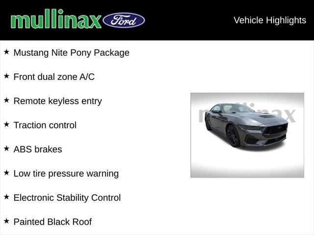 new 2025 Ford Mustang car, priced at $54,273