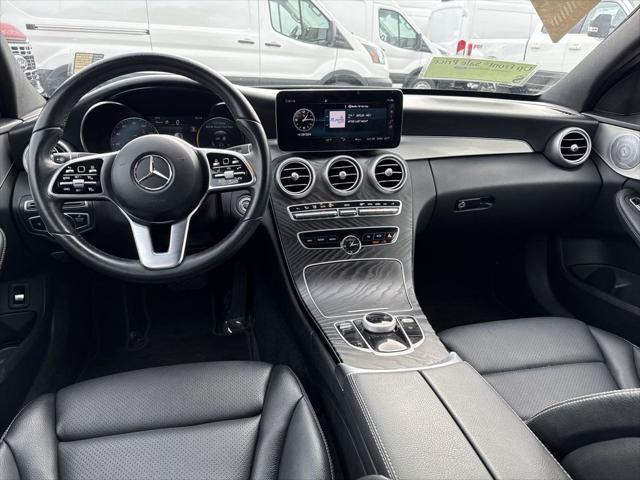 used 2021 Mercedes-Benz C-Class car, priced at $25,900