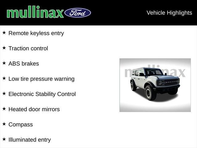 new 2024 Ford Bronco car, priced at $56,711