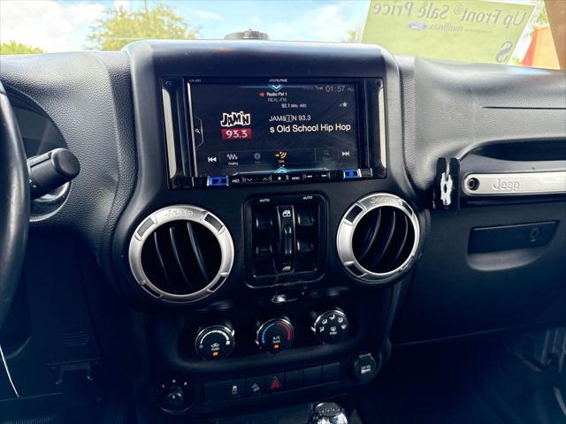 used 2013 Jeep Wrangler Unlimited car, priced at $13,900