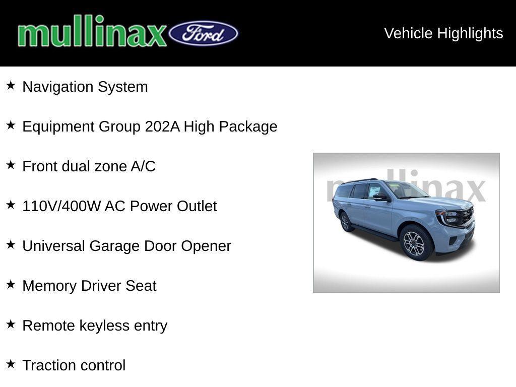 new 2025 Ford Expedition Max car, priced at $70,531