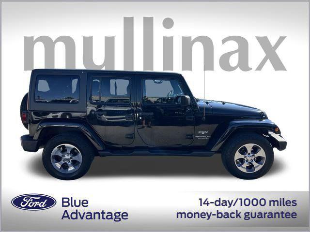 used 2017 Jeep Wrangler Unlimited car, priced at $21,900