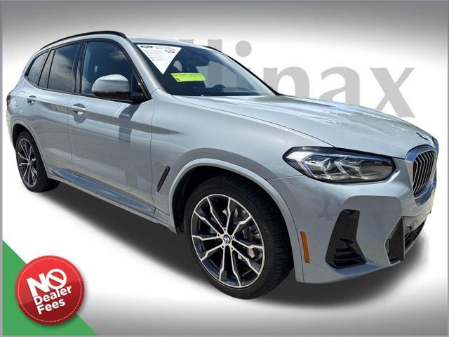 used 2022 BMW X3 car, priced at $31,900