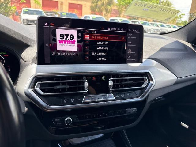 used 2022 BMW X3 car, priced at $31,900