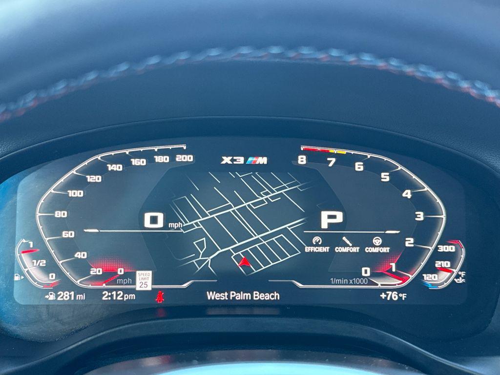 used 2021 BMW X3 M car, priced at $49,900